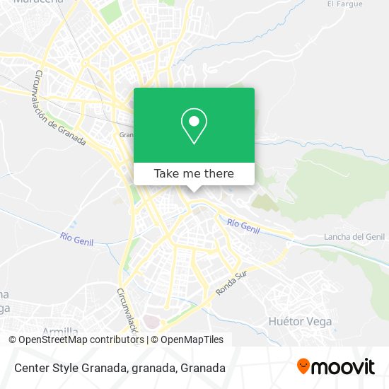 Center Style Granada, granada map
