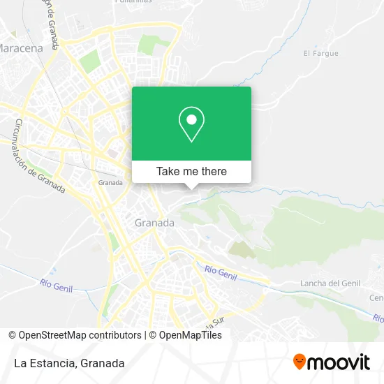 La Estancia map