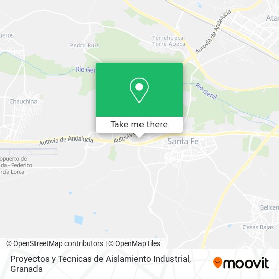 Proyectos y Tecnicas de Aislamiento Industrial map