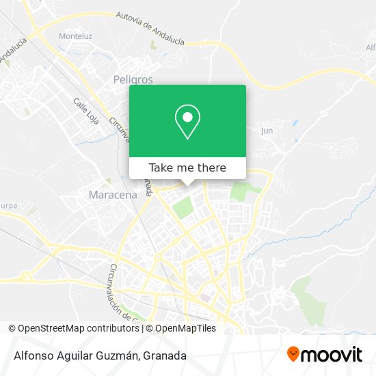 Alfonso Aguilar Guzmán map