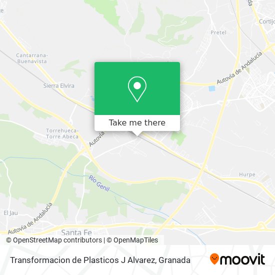 mapa Transformacion de Plasticos J Alvarez