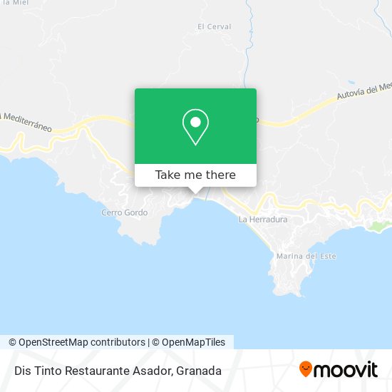 Dis Tinto Restaurante Asador map