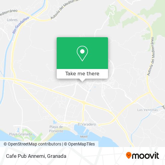 Cafe Pub Annemi map