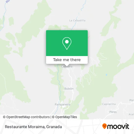 Restaurante Moraima map