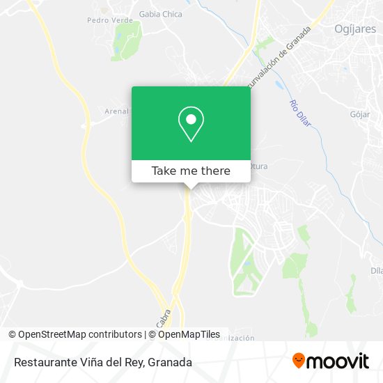 Restaurante Viña del Rey map