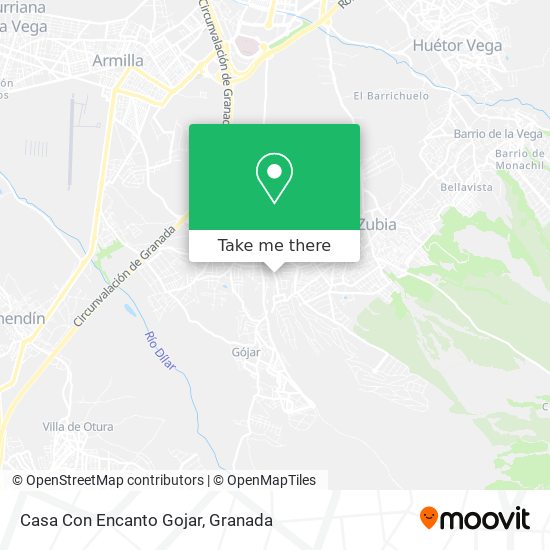 Casa Con Encanto Gojar map