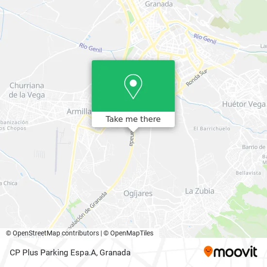 CP Plus Parking Espa.A map