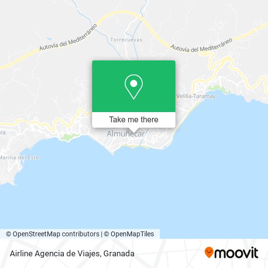 mapa Airline Agencia de Viajes