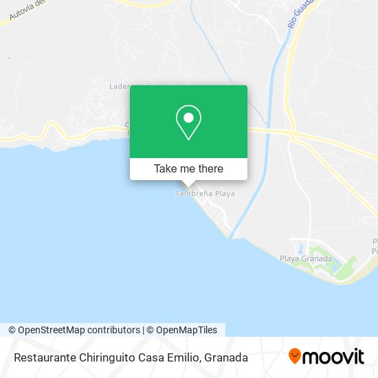 Restaurante Chiringuito Casa Emilio map
