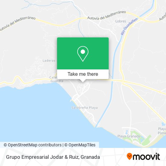 Grupo Empresarial Jodar & Ruiz map
