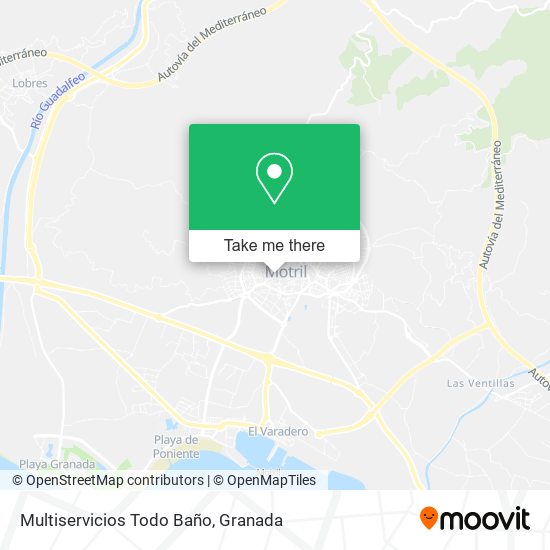Multiservicios Todo Baño map