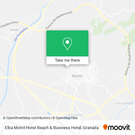 Elba Motril Hotel Beach & Business Hotel map