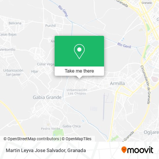 Martin Leyva Jose Salvador map