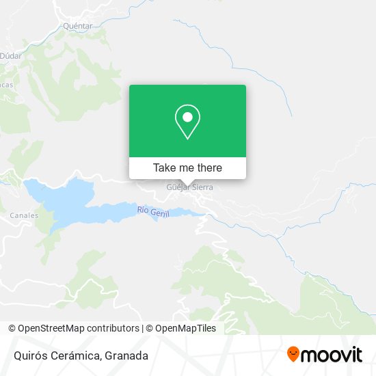 Quirós Cerámica map