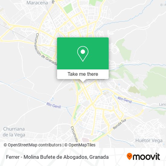 Ferrer - Molina Bufete de Abogados map