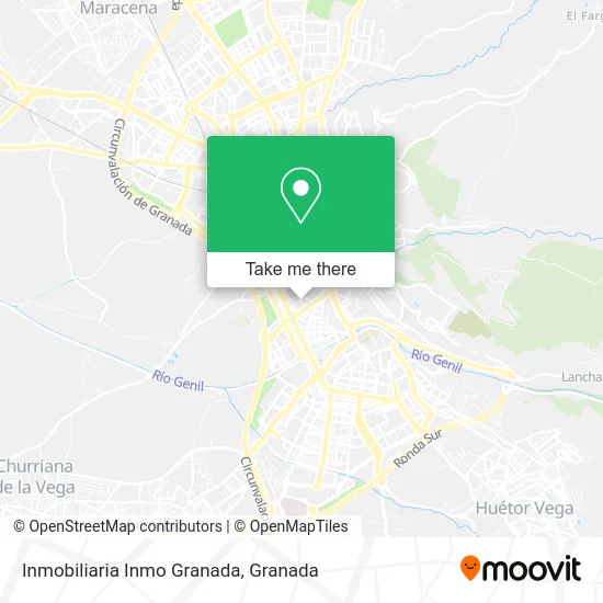 Inmobiliaria Inmo Granada map