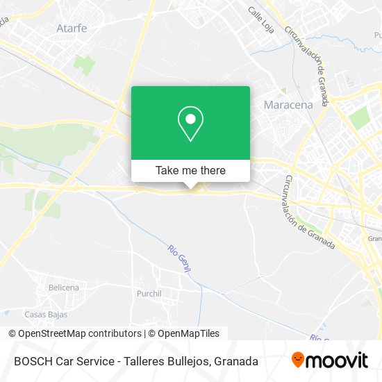BOSCH Car Service - Talleres Bullejos map