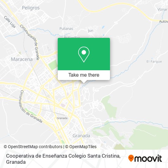 Cooperativa de Enseñanza Colegio Santa Cristina map