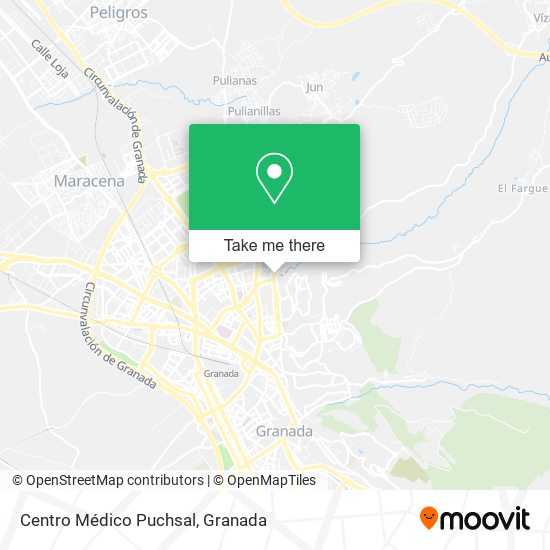 mapa Centro Médico Puchsal