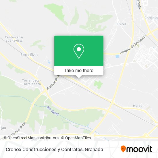 Cronox Construcciones y Contratas map