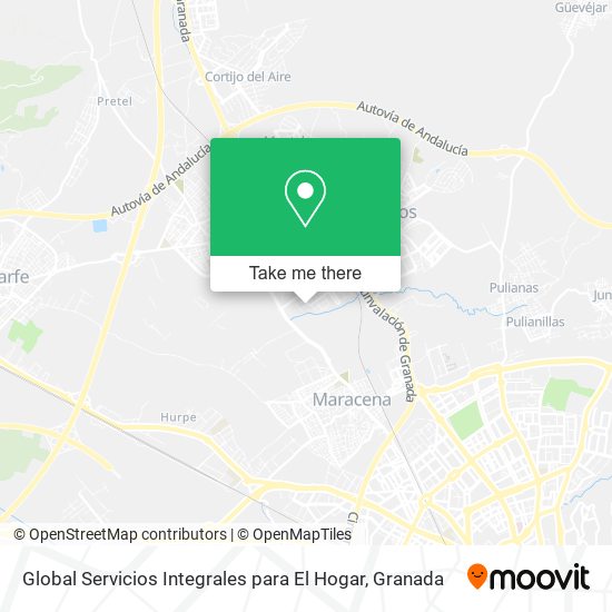 mapa Global Servicios Integrales para El Hogar