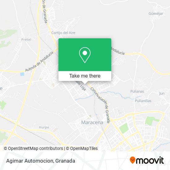 Agimar Automocion map