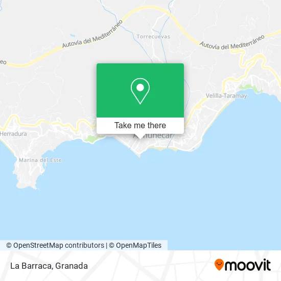 La Barraca map