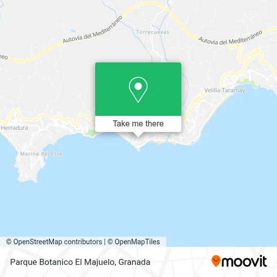 Parque Botanico El Majuelo map