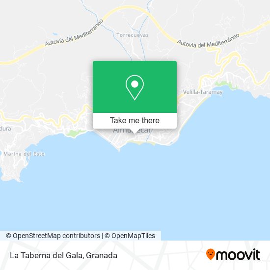 La Taberna del Gala map