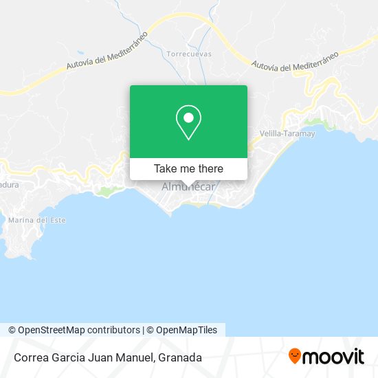 Correa Garcia Juan Manuel map