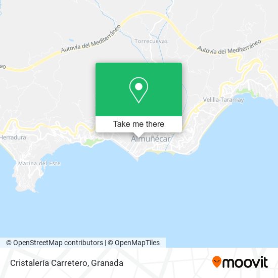 Cristalería Carretero map