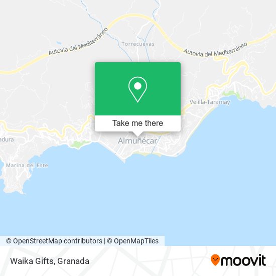 Waika Gifts map