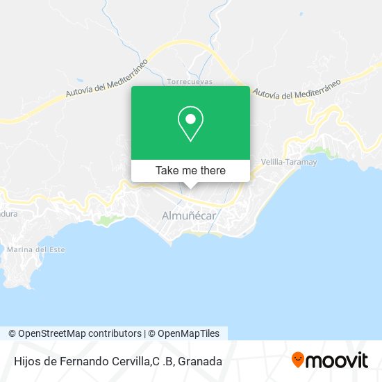 Hijos de Fernando Cervilla,C .B map