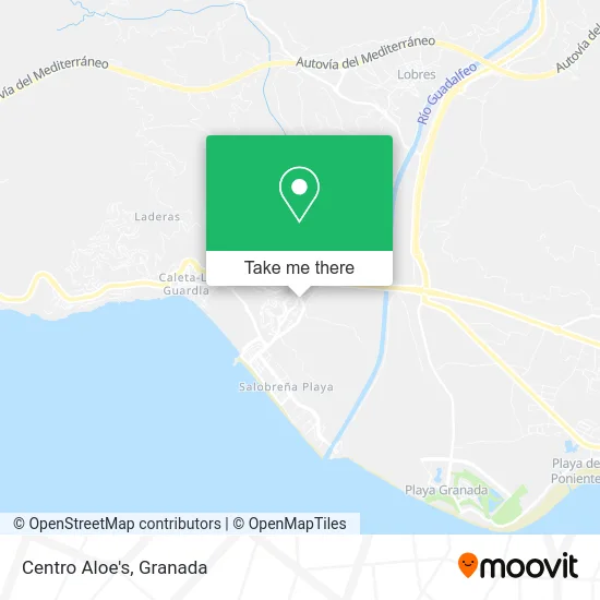 Centro Aloe's map