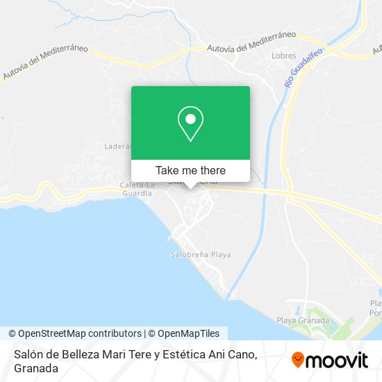 Salón de Belleza Mari Tere y Estética Ani Cano map