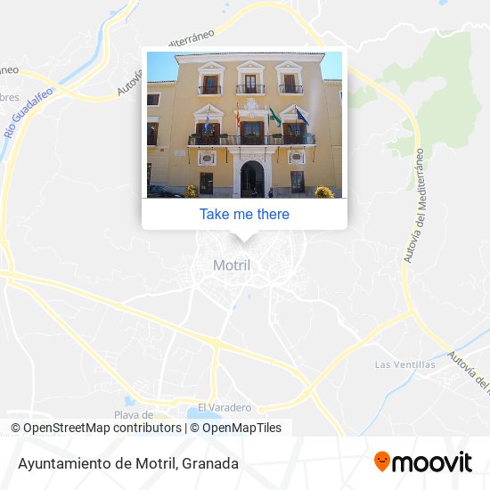 mapa Ayuntamiento de Motril