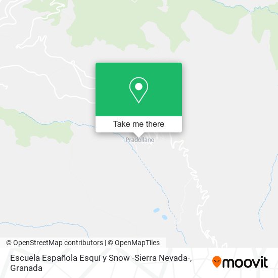 Escuela Española Esquí y Snow -Sierra Nevada- map