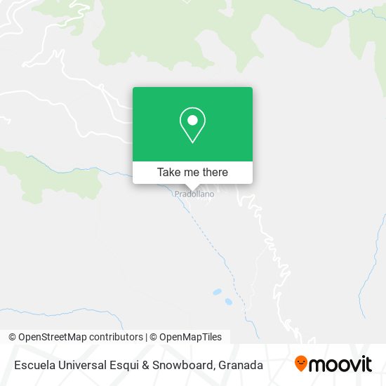 Escuela Universal Esqui & Snowboard map