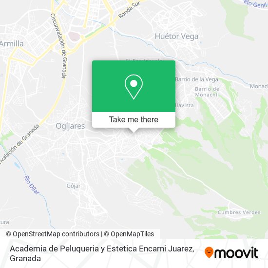 Academia de Peluqueria y Estetica Encarni Juarez map
