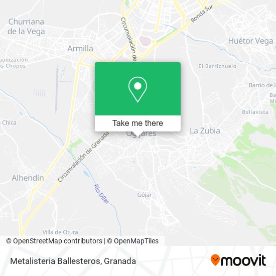 Metalisteria Ballesteros map