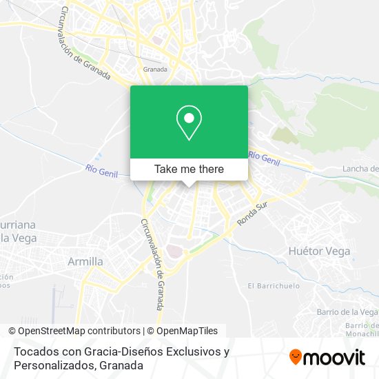 mapa Tocados con Gracia-Diseños Exclusivos y Personalizados