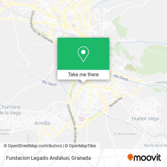 Fundacion Legado Andalusi map