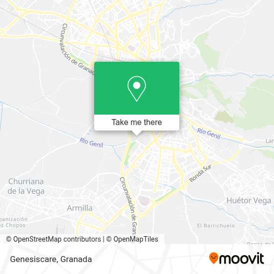 Genesiscare map