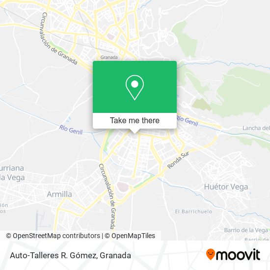 Auto-Talleres R. Gómez map