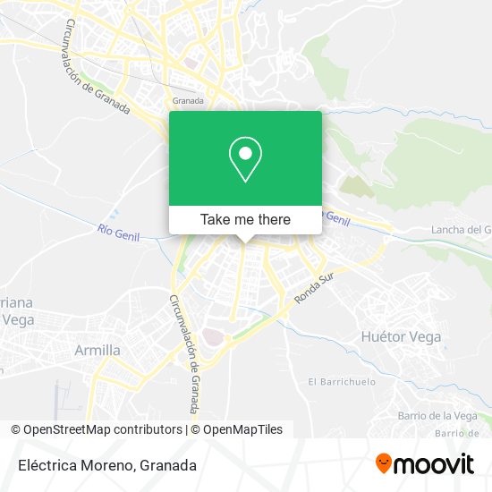 Eléctrica Moreno map