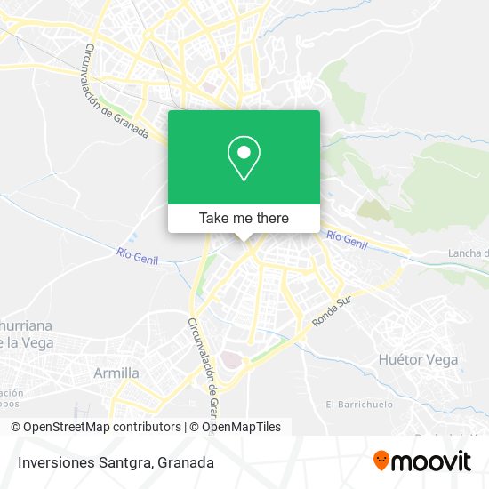 mapa Inversiones Santgra