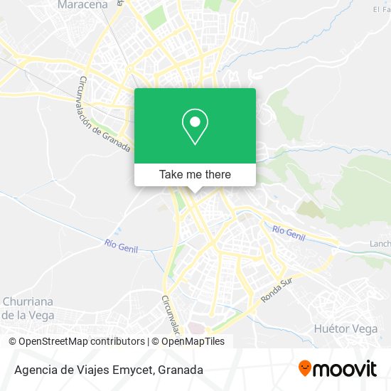 Agencia de Viajes Emycet map