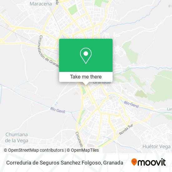 Correduria de Seguros Sanchez Folgoso map