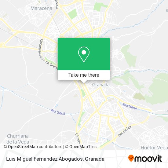 mapa Luis Miguel Fernandez Abogados