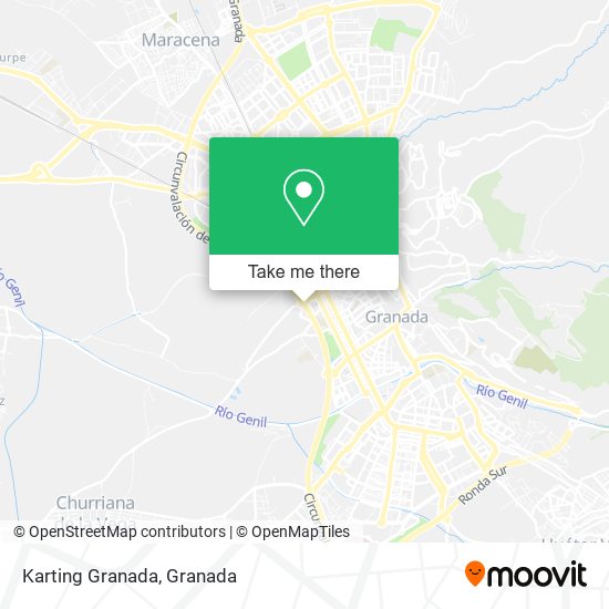 Karting Granada map